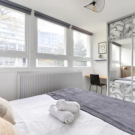 Appartamento Saint Fargeau Gambetta Iii Lovely 4p-1br